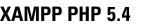 XAMPP PHP 5.4