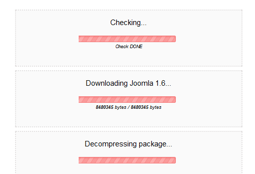 Run jUpgrade